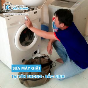 Sửa máy giặt Yên Phong khắc phục mọi sự cố hư hỏng